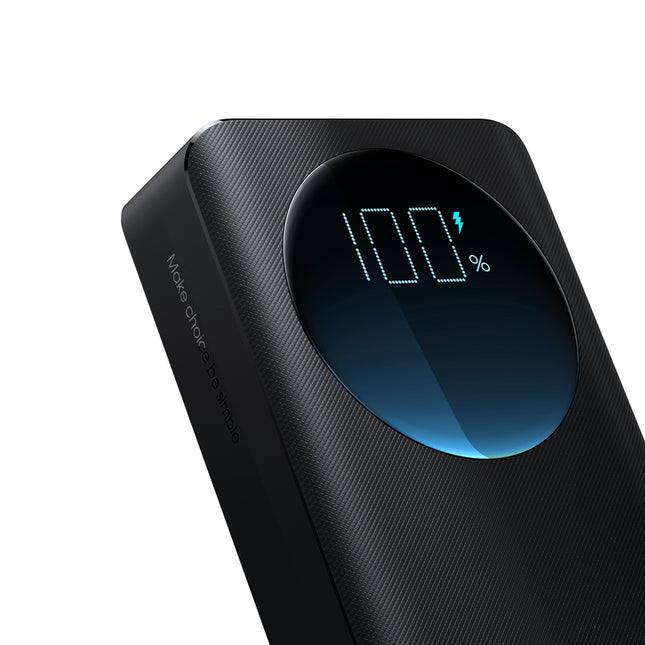 بنك طاقة جويروم JR-PBF02 بقوة شحن سريع 30 واط وسعة 20000 مللي أمبير مع شاشة رقمية