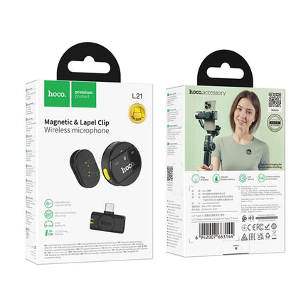 L21 Charm Wireless Microphone with Type-C Connector