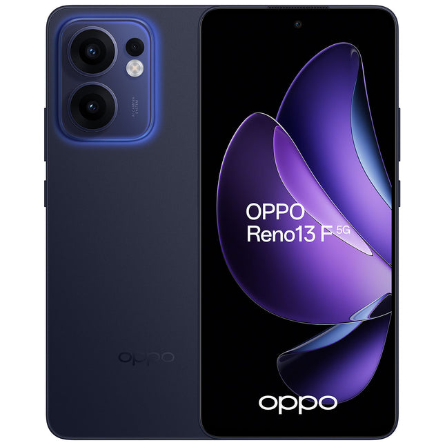 هاتف Oppo Reno13 F 5G | كاميرا 64MP | شحن سريع 67 واط - أزرق