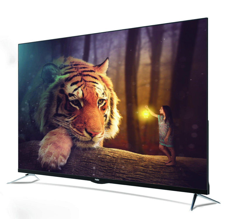 تلفزيون ذكي فائق النحافة بدقة 4K مقاس 55 بوصة من Haier تلفزيون ذكي فائق النحافة بدقة 4K مقاس 55 بوصة من Haier