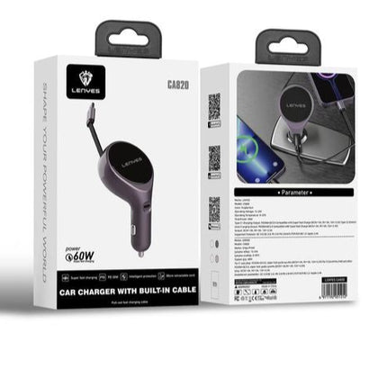 LENYES CA820  Purple Car Charge