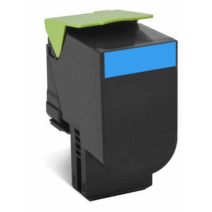 خرطوشة حبر 808HC Cyan زرقاء من Lexmark 