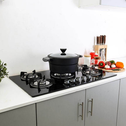 Lavina Built-in Gas Hob 90 cm 5 Burners – Black