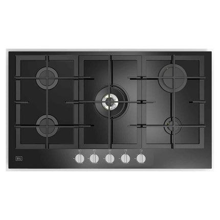 Lavina Built-in Gas Hob 90 cm 5 Burners – Black