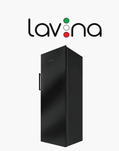Lavina Upright Freezer 300L – Black Lavina Upright Freezer 300L – Black