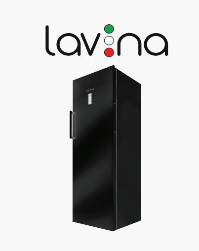 Lavina Upright Freezer 308L A+ Touch Screen - Black Lavina Upright Freezer 308L A+ Touch Screen - Black
