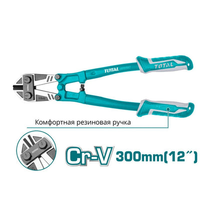 Total THT113126 12-Inch Rebar Cutter – Powerful Performance for Cutting Hard Metals  