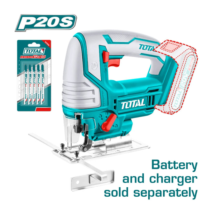 Total TJSLI8501 20V Cordless Jig Saw