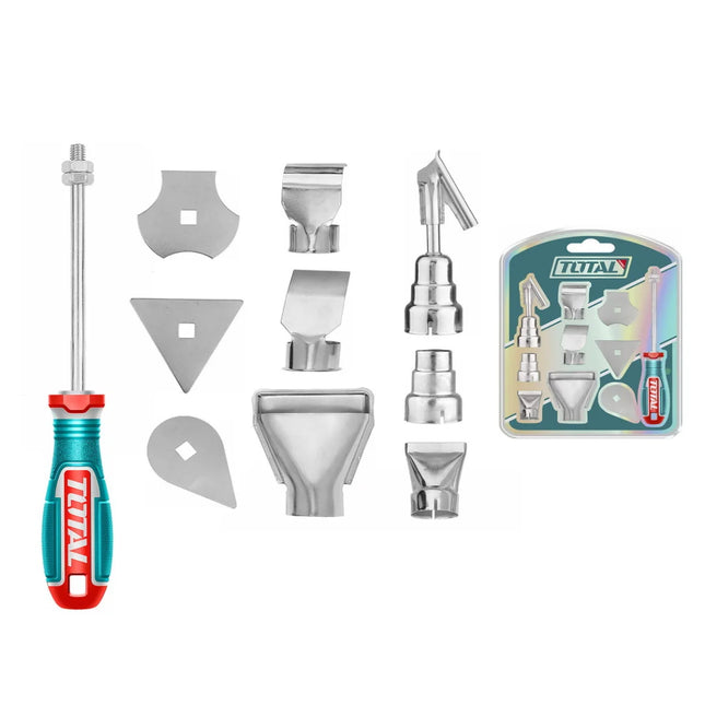 Total TBA1011  Heat Gun Accessory Set – 10 Pieces