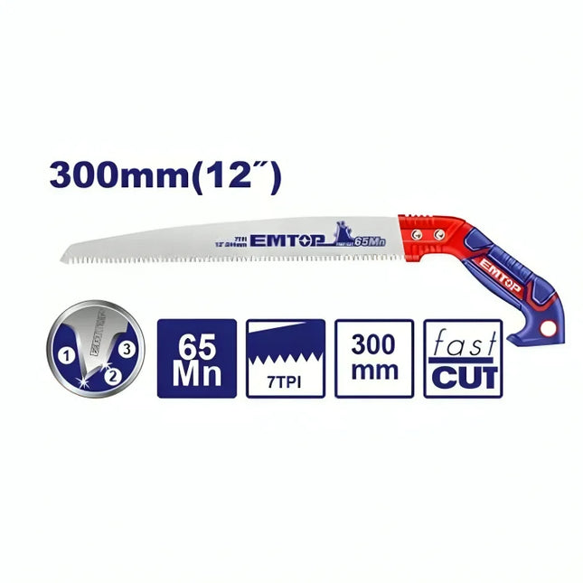 EMTOP EHASP3001   12 inch  Super Tree Saw