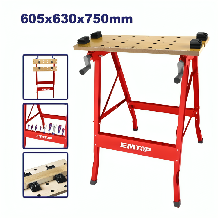 EMTOP EMWE1525 Foldable workbench EMTOP EMWE1525 Foldable workbench