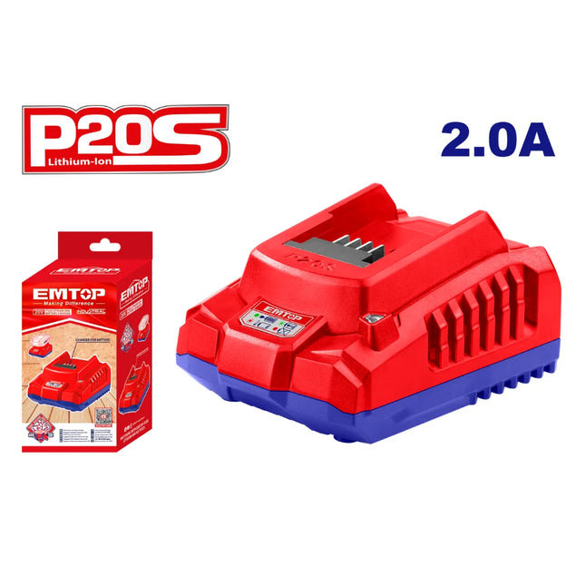 EMTOP EFCR20200 P20S Fast Smart Charger