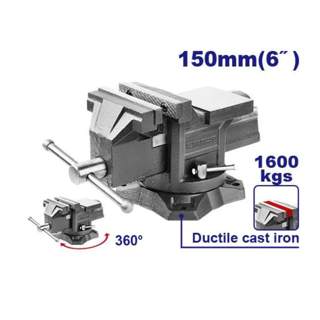 EMTOP EBVE0601 Bench Vise 6 inch