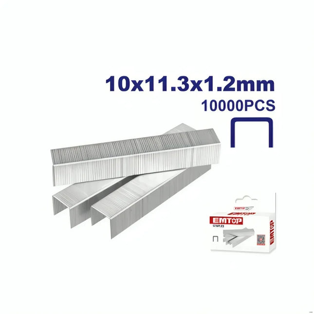 EMTOP ENAL0210   10 mm Upholstery Stapler Staples (1000 pcs)