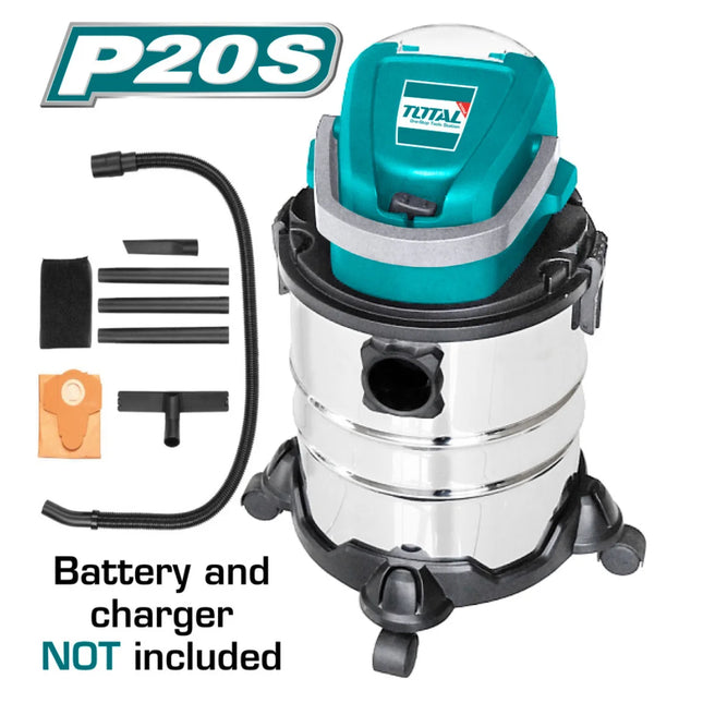Total TVLI2005E 20L Cordless Vacuum Cleaner