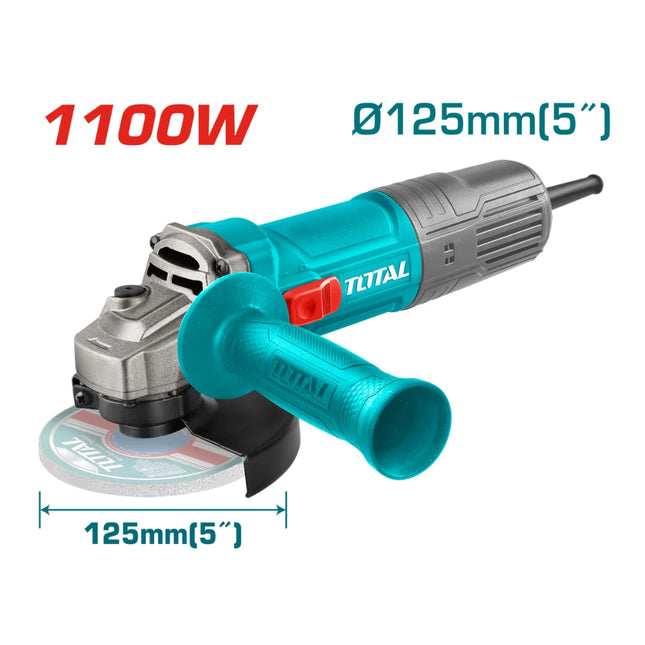 Total TG11012536 Angle Grinder – 1100W