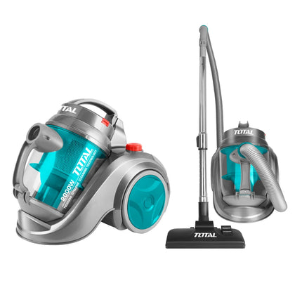 Total TVC20258 2000W Vacuum Cleaner, 2.5L Capacity with HEPA Filter