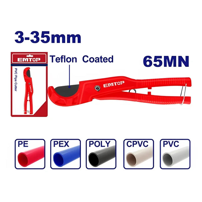 EMTOP EMPC54636 Manual Pipe Cutter