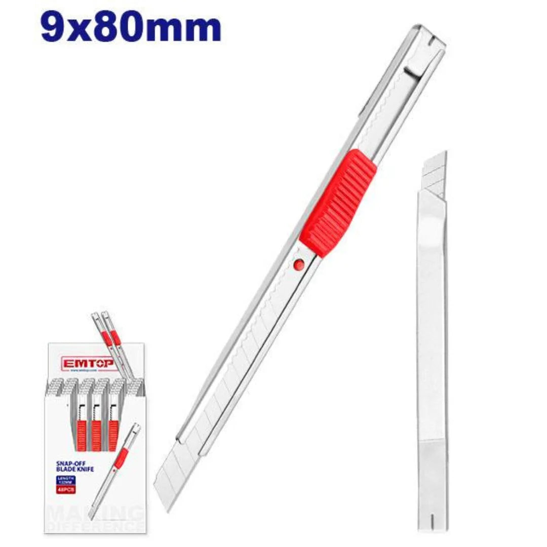 EMTOP ESNK09001 Snap-Off Blade Knife EMTOP ESNK09001 Snap-Off Blade Knife