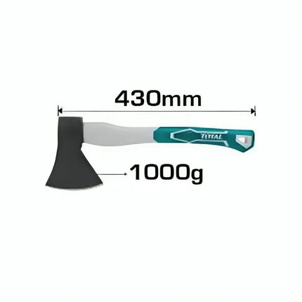 Total THT7810006 Axe 1000g – Fiberglass Handle Hatchet