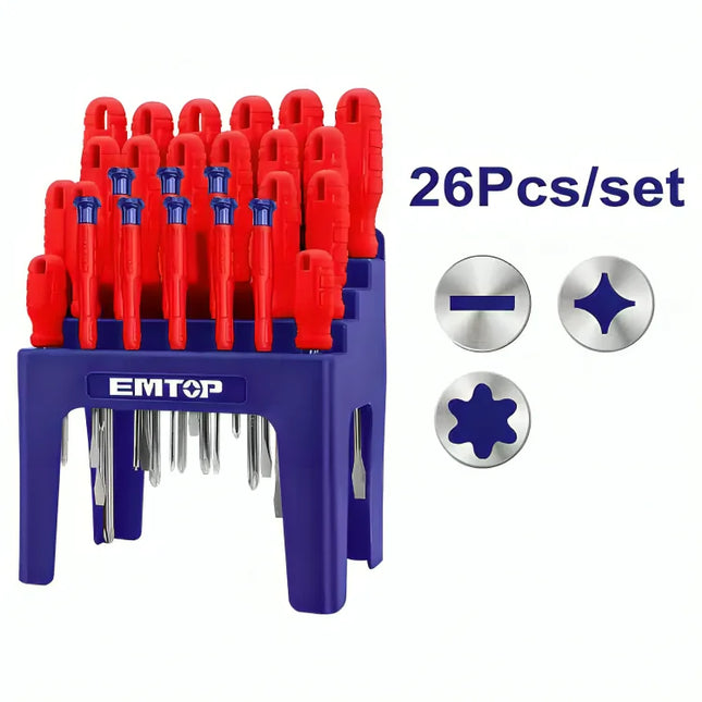 EMTOP ESST2601 – 26 Pcs Screwdriver Set 