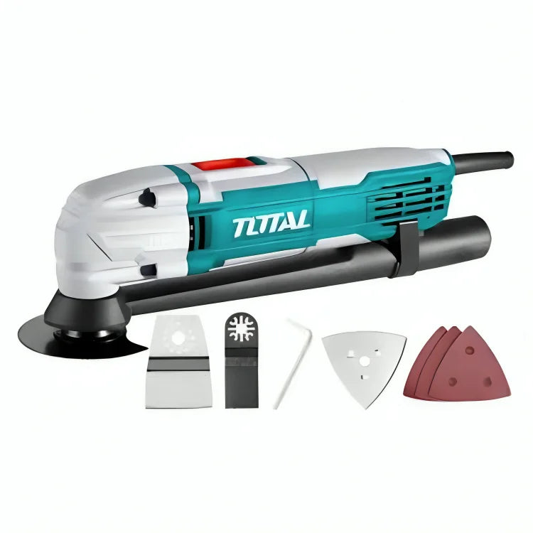 Total TS3006 Multi-Function Oscillating Tool 300W with Accessory Kit Total TS3006 Multi-Function Oscillating Tool 300W with Accessory Kit