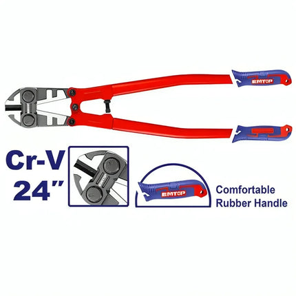 EMTOP EBCR2401 Rebar Cutter 24 Inch – CR-V Steel

