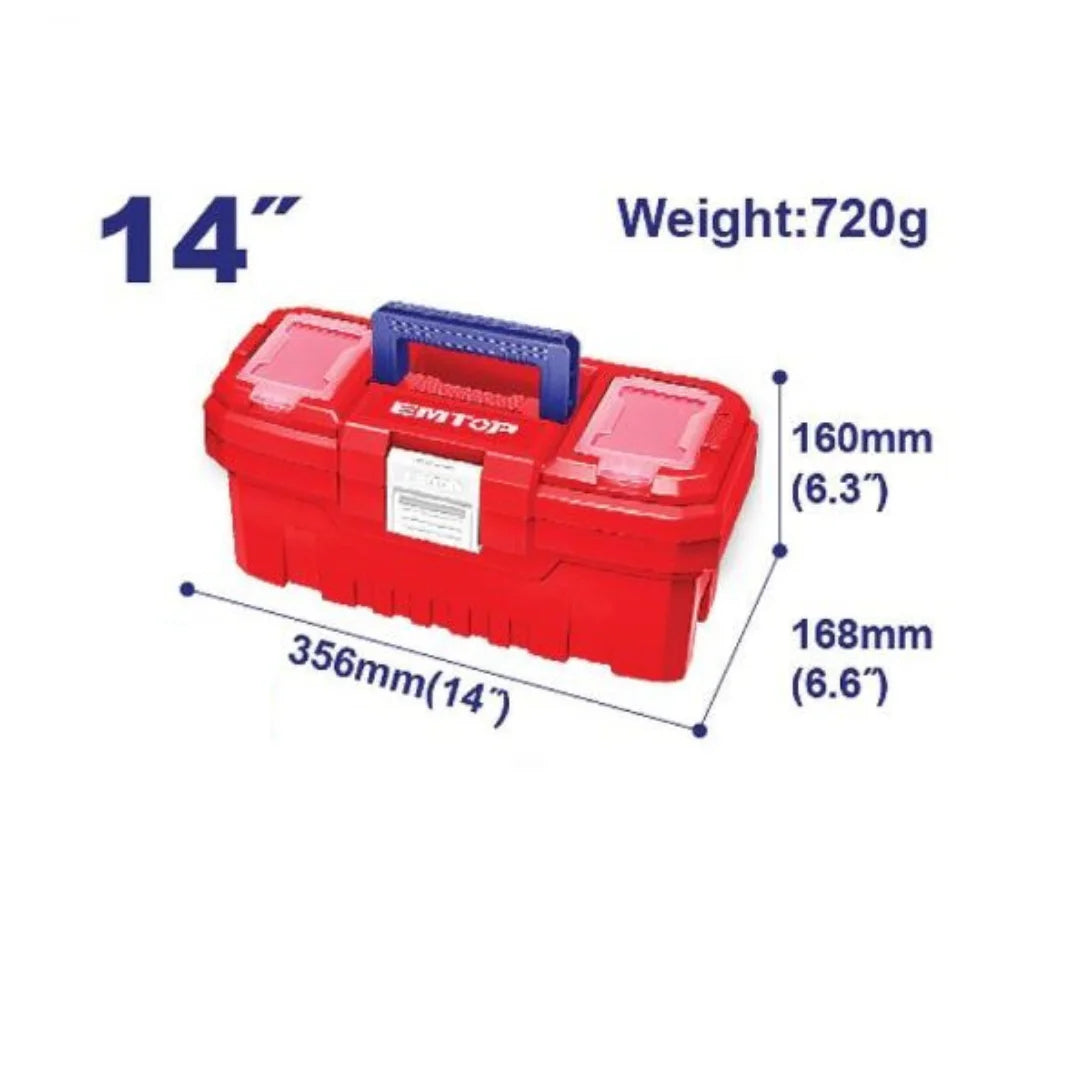 صندوق أدوات بلاستيكي EMTOP EPBX1401 صندوق أدوات بلاستيكي EMTOP EPBX1401