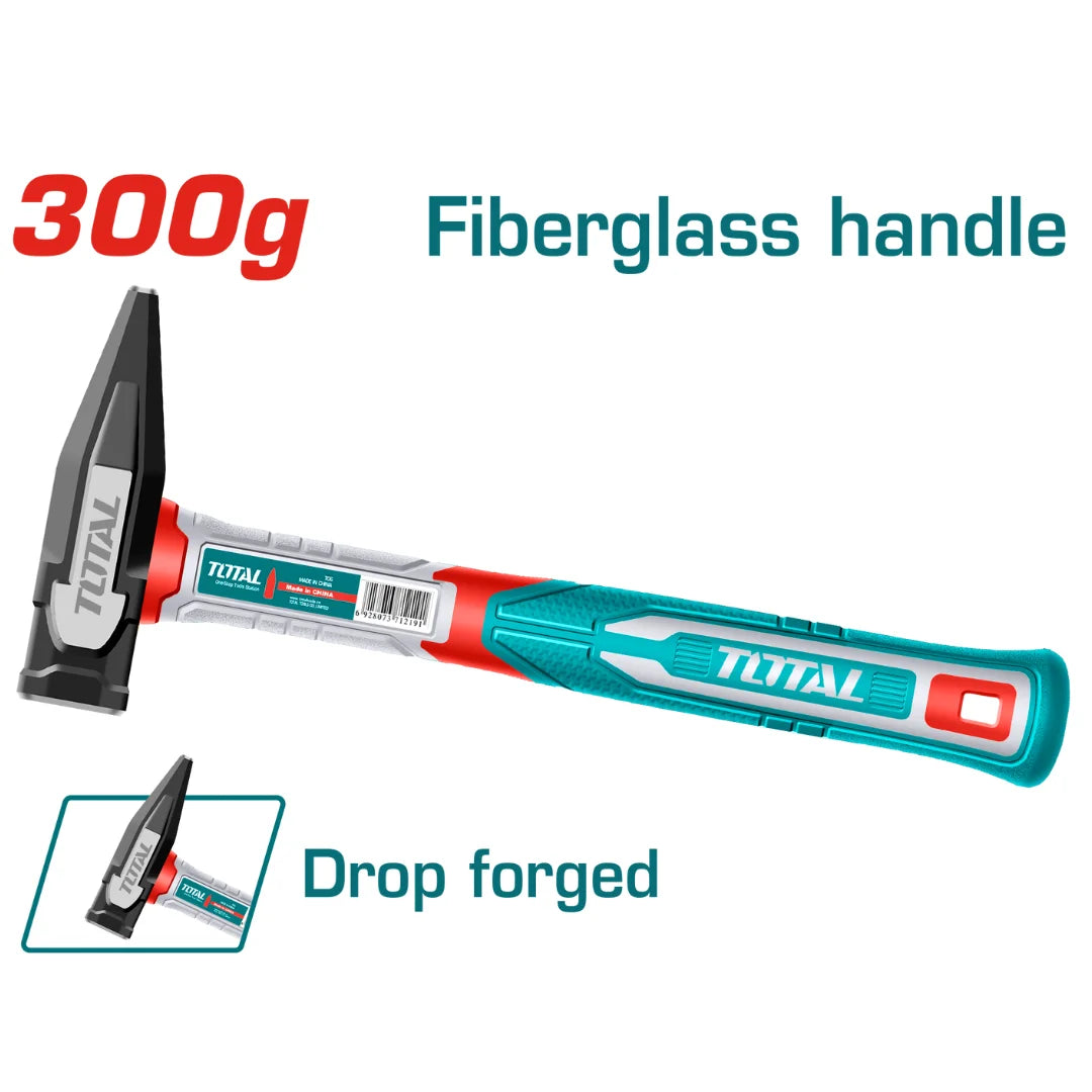 شاكوش يد فيبر 300 غرام Total THMH62300 شاكوش يد فيبر 300 غرام Total THMH62300