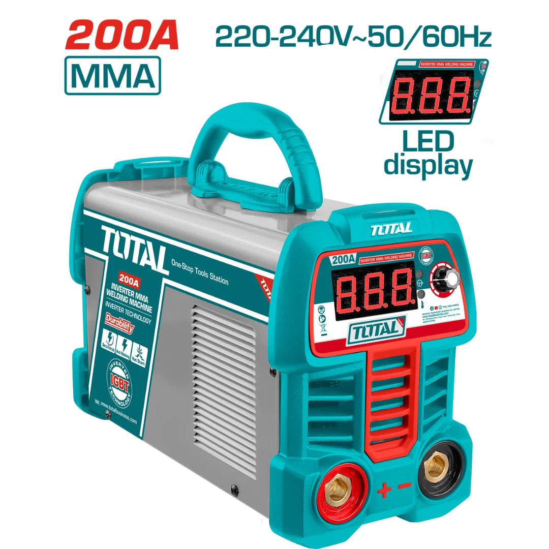 ماكينة لحام إلكتروني 200 أمبير Total TW220069 ماكينة لحام إلكتروني 200 أمبير Total TW220069