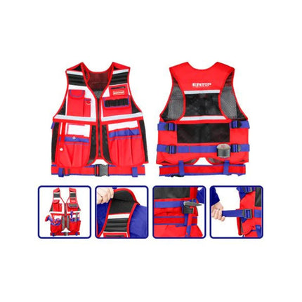 EMTOP ETVT1701 Tool Vest 14 Pockets