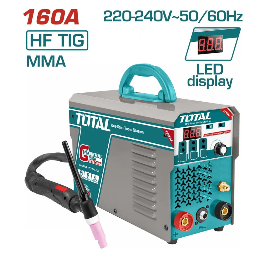 ماكينة لحام 160 أمبيرTotal TIG1601 ماكينة لحام 160 أمبيرTotal TIG1601