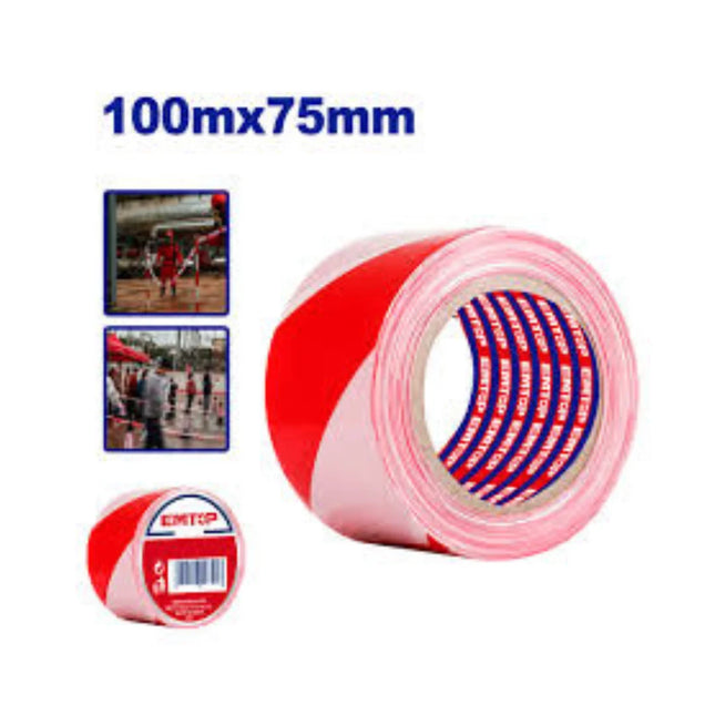 EMTOP EMEE1H10   Red Reflective Warning Tape – 100M 