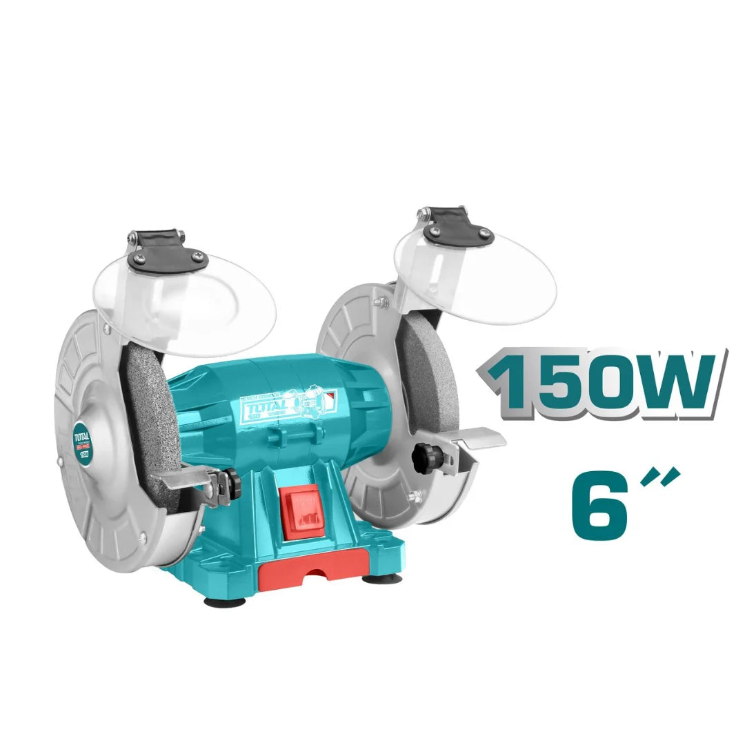 ماكينة سنفرة 6 إنش، 150 واط Total TBG15015 ماكينة سنفرة 6 إنش، 150 واط Total TBG15015