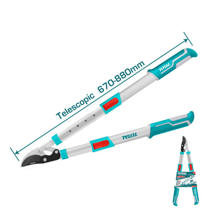 Total THTS1527406 Telescopic Lopper – Extendable Heavy-Duty Tree Pruner