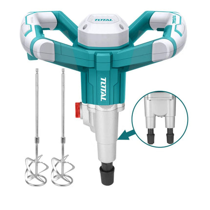 Total TD616006 Dual Paddle Mixer – 1800W with 2 Mixing Pads