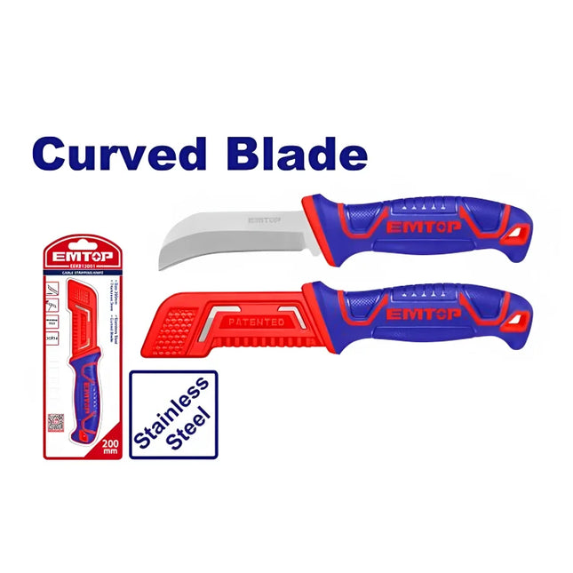  EMTOP EEKE12001 Cable Stripping Knife 