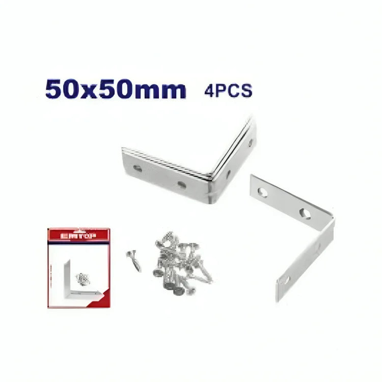 زوايا تثبيت 5×5 – طقم 4 قطع EMTOP EMCY2K50 زوايا تثبيت 5×5 – طقم 4 قطع EMTOP EMCY2K50