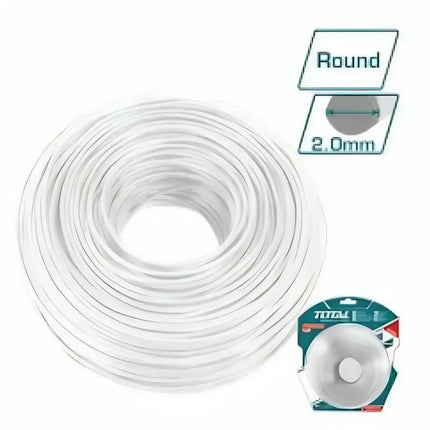 Total TALS2001 Grass Trimmer Line – 2.0mm Nylon Cutting Line