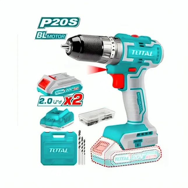 Total TIDLI20508 20V Cordless Hammer Drill