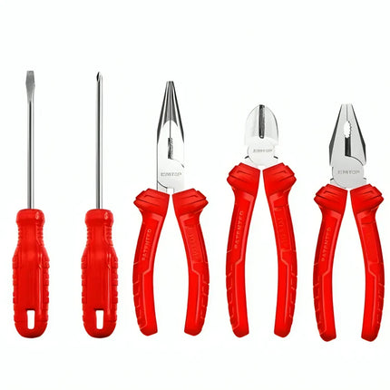 EMTOP  EPLS0501  5-Piece Pliers And Screwdriver Set