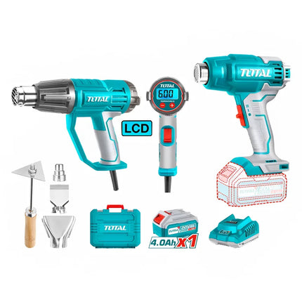 Total  TOSLI240201  Dual Heat Gun Set 