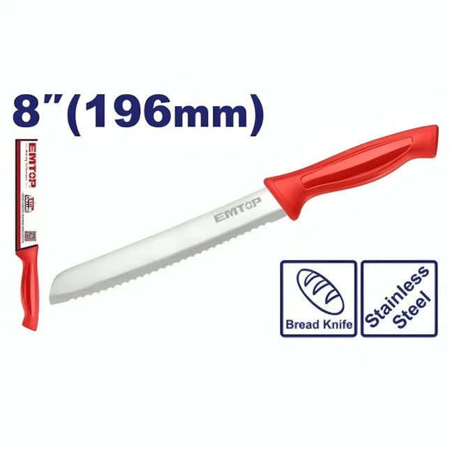EMTOP EMKK1183 Stainless Steel Bread Knife