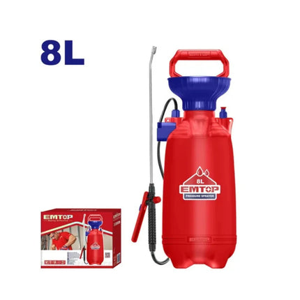 EMTOP EHSPP30802  8L Hand Pressure Sprayer