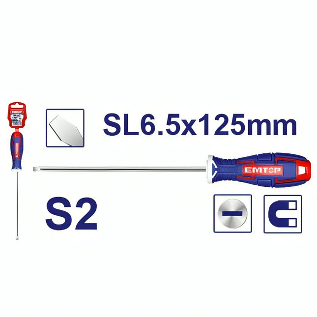 EMTOP ESDRSL6502 Slotted Screwdriver 