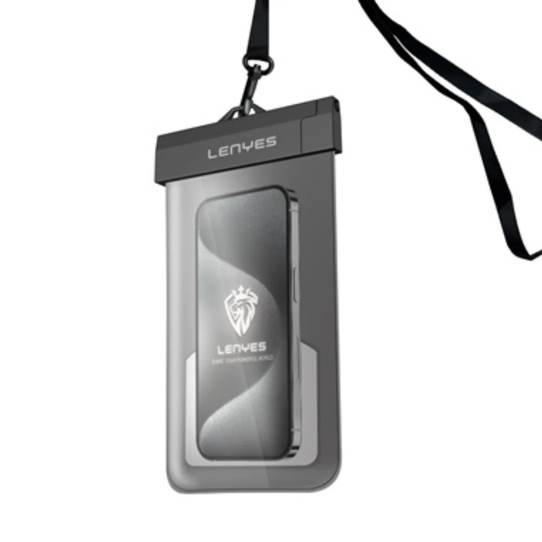 حافظ الهاتف من الماء LENYES LB2001 - لون أسود حافظ الهاتف من الماء LENYES LB2001 - لون أسود