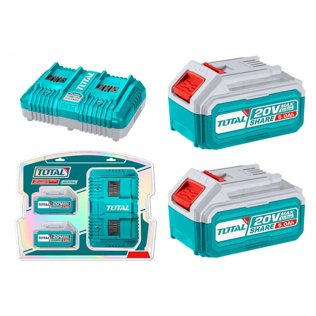 Total TFBCPK2425  Lithium‑Ion Battery and Charger Kit