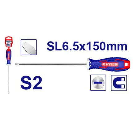 EMTOP ESDRSL6602 Slotted Screwdriver 