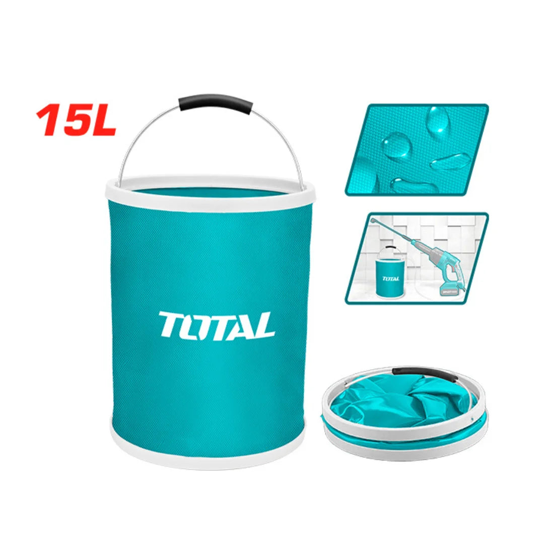 سطل قابل للطي سعة 15 لتر Total TGTFB15 سطل قابل للطي سعة 15 لتر Total TGTFB15