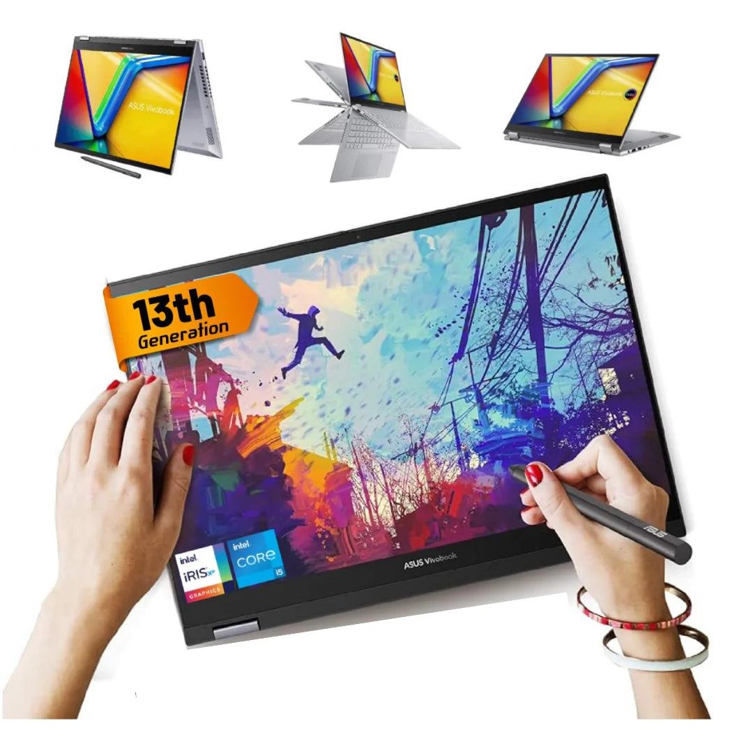 لابتوب من أسوس TP3402VA-LZ537 لون سلفر لابتوب من أسوس TP3402VA-LZ537 لون سلفر